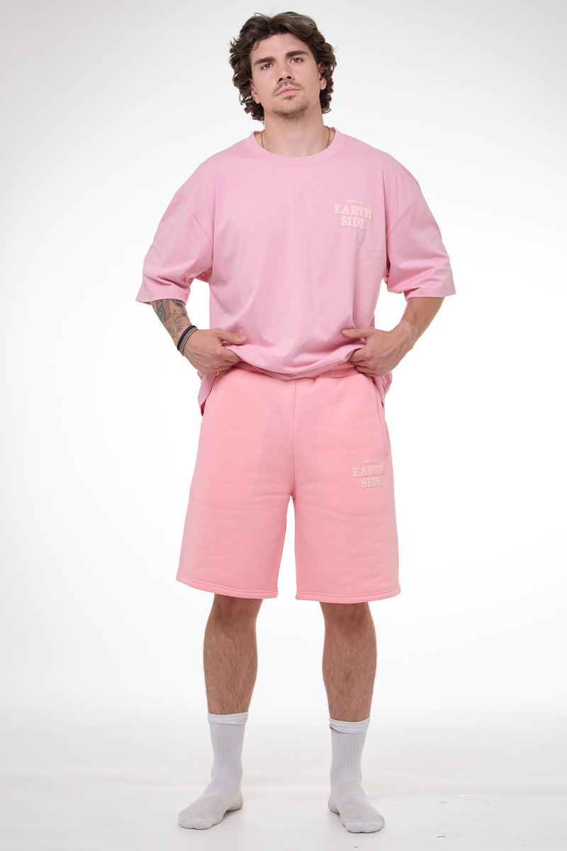 Verse 1 Sweatshorts Pink