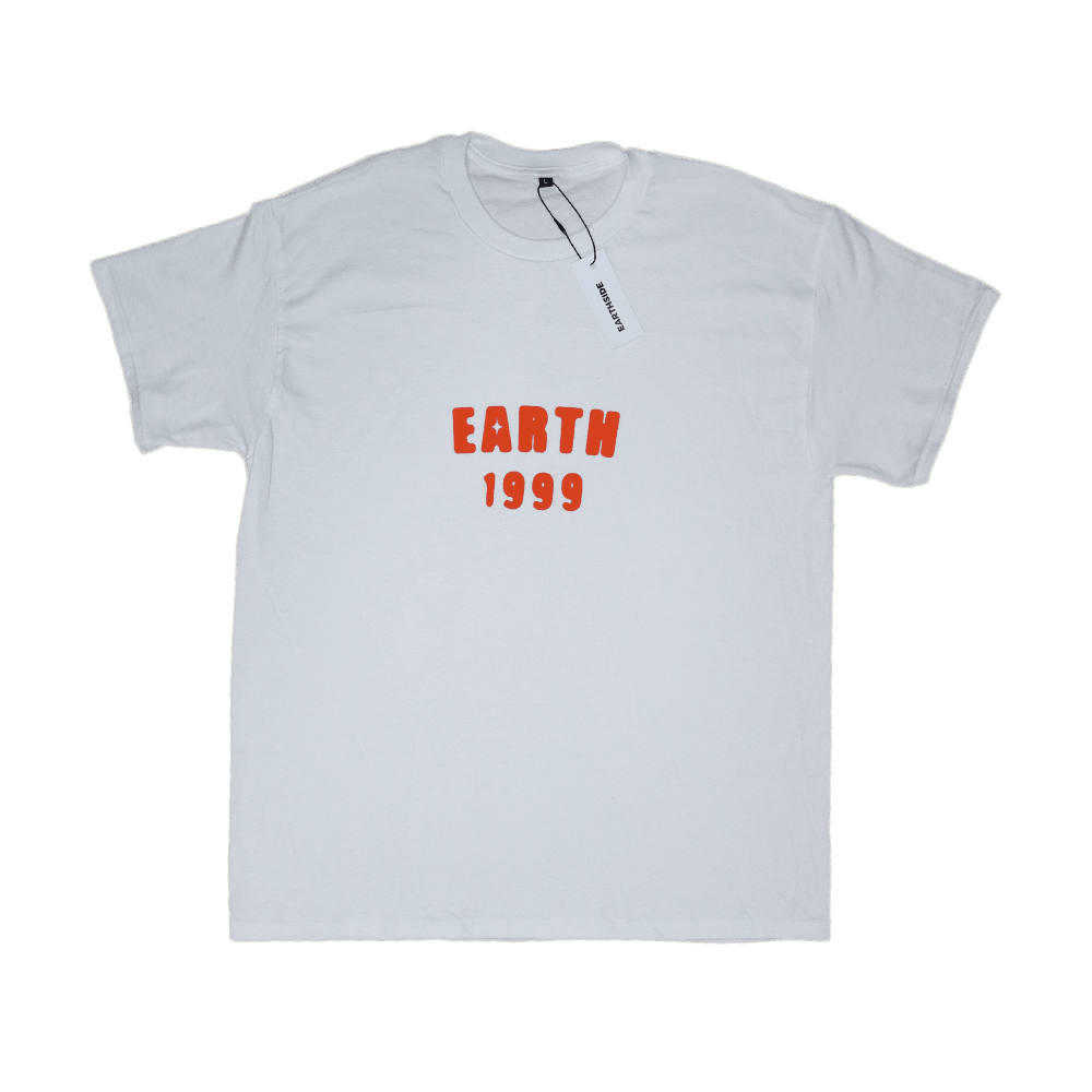 1999 T - shirt - White/Orange - Earthside