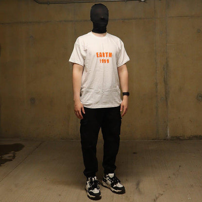 1999 T - shirt - White/Orange - Earthside