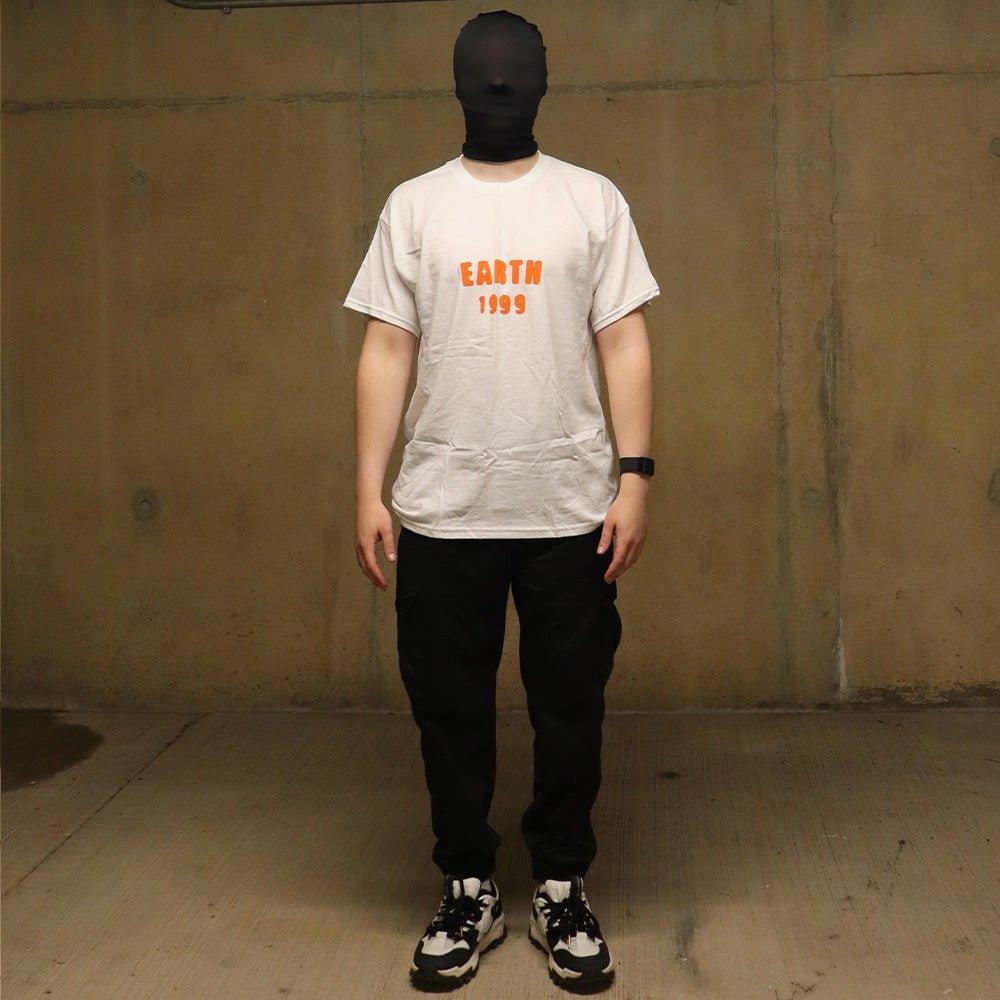 1999 T - shirt - White/Orange - Earthside