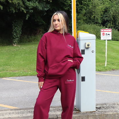 Sincerely Twice Joggers Burgundy