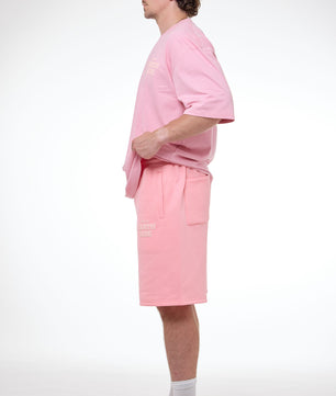 Verse 1 Sweatshorts Pink
