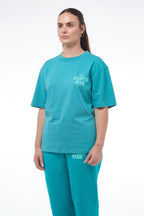 Verse 1 T-shirt Teal
