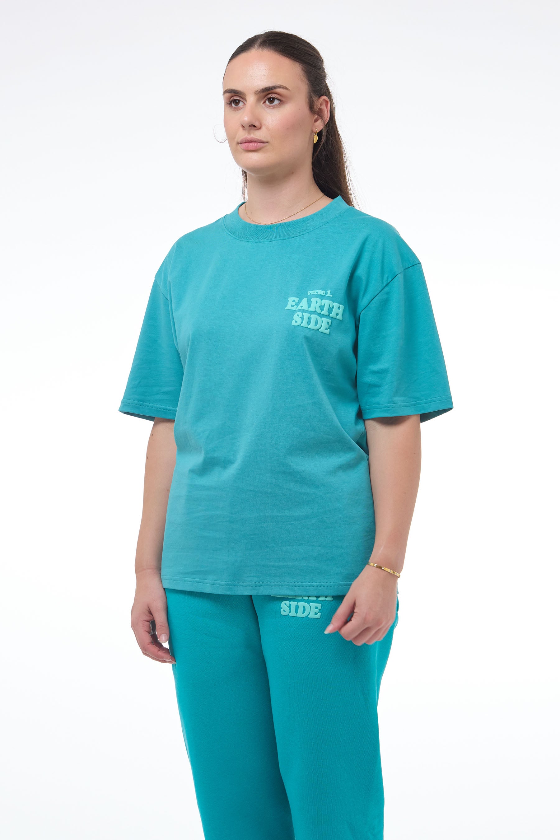 Verse 1 T-shirt Teal