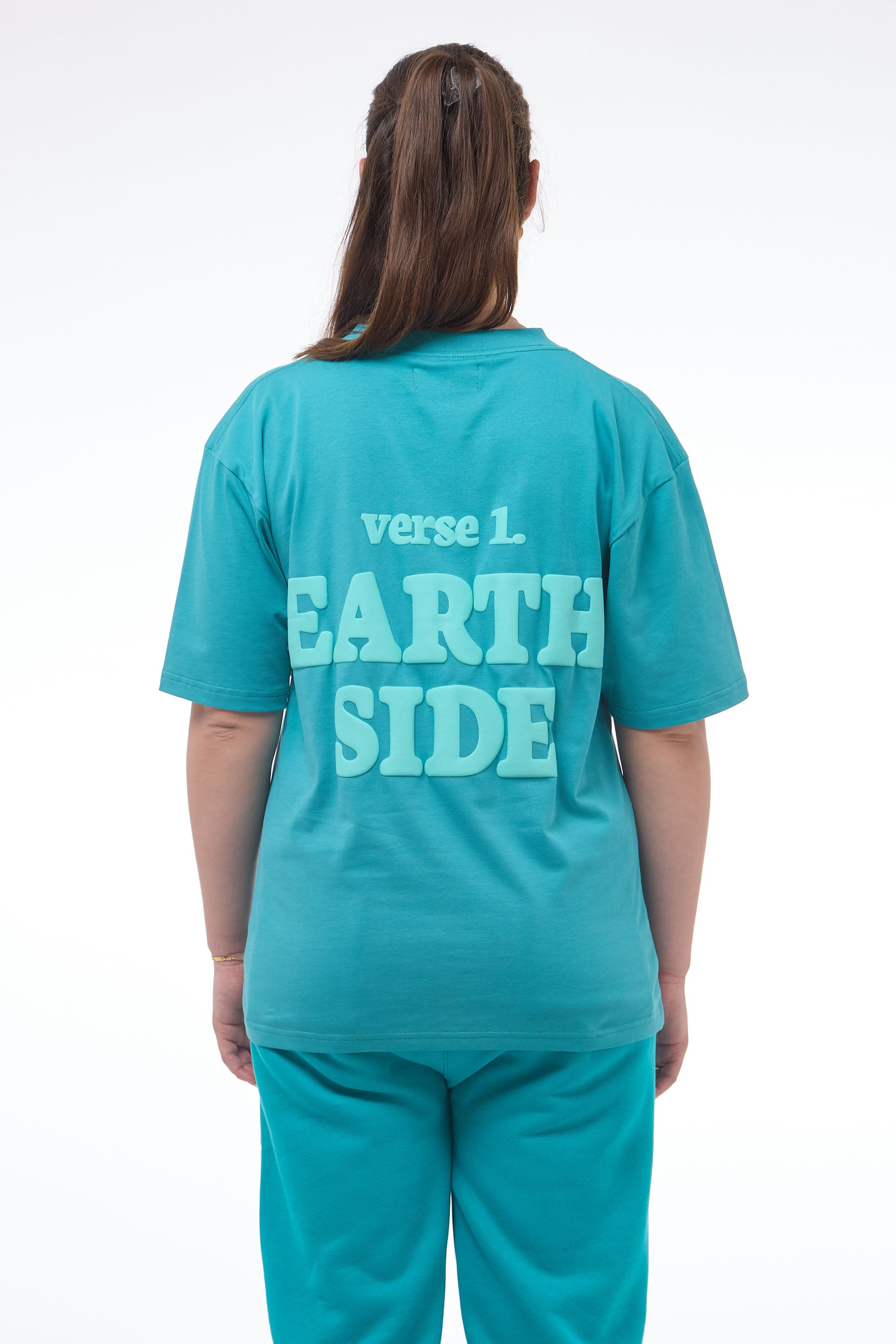 Verse 1 T-shirt Teal