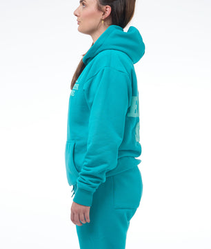 Verse 1 Hoodie Teal
