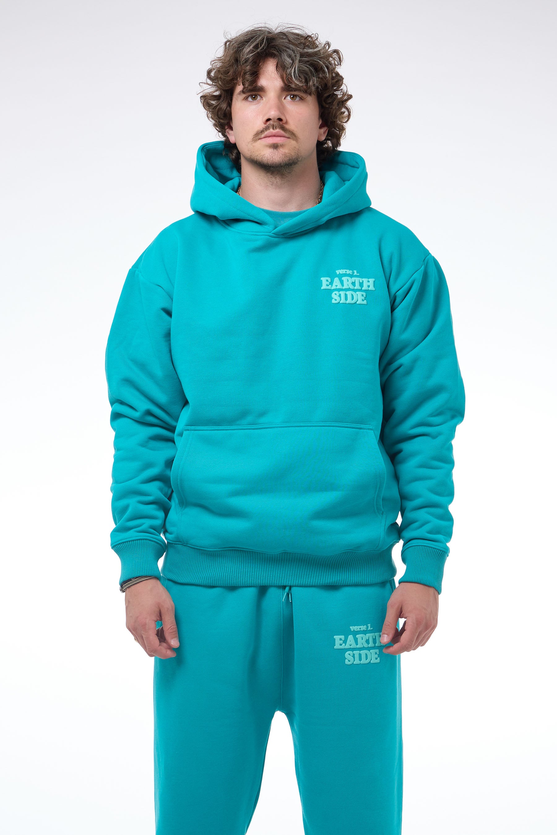 Verse 1 Hoodie Teal
