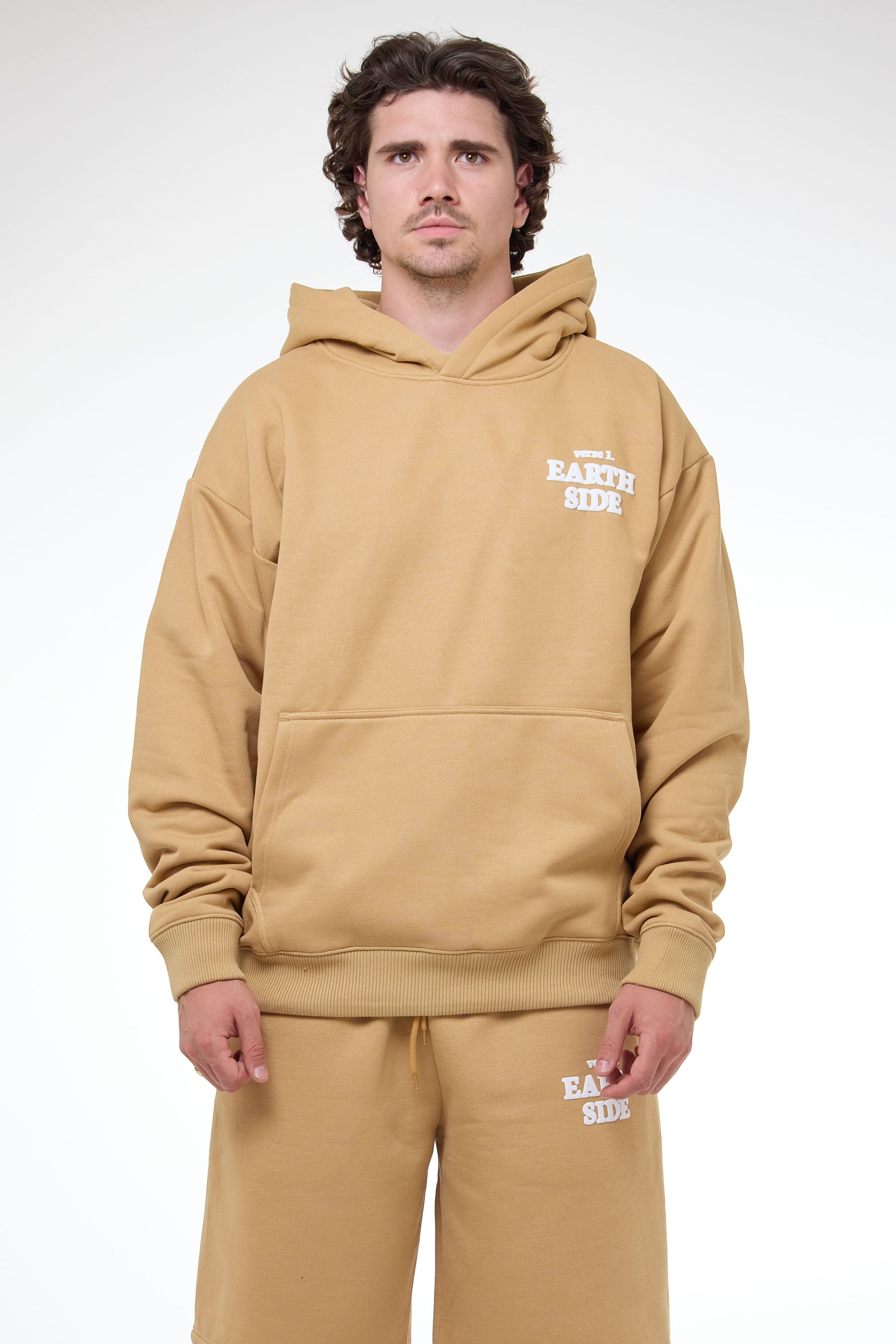 Verse 1 Hoodie Patina Gold