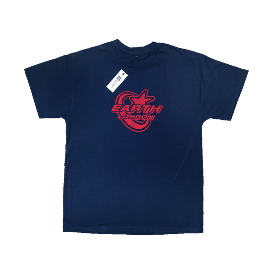 Star Logo T-shirt Navy/Red