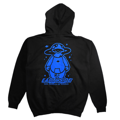 Earthside Mascot Hoodie Black/Blue - Earthside