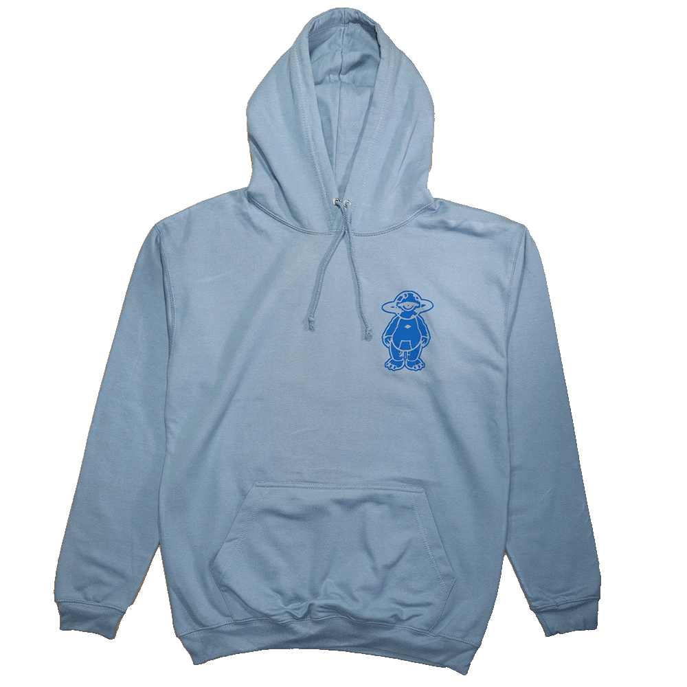 Earthside Mascot Hoodie Dusty Blue/Blue - Earthside