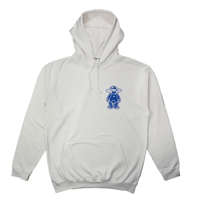 Earthside Mascot Hoodie Off - White/Blue - Earthside