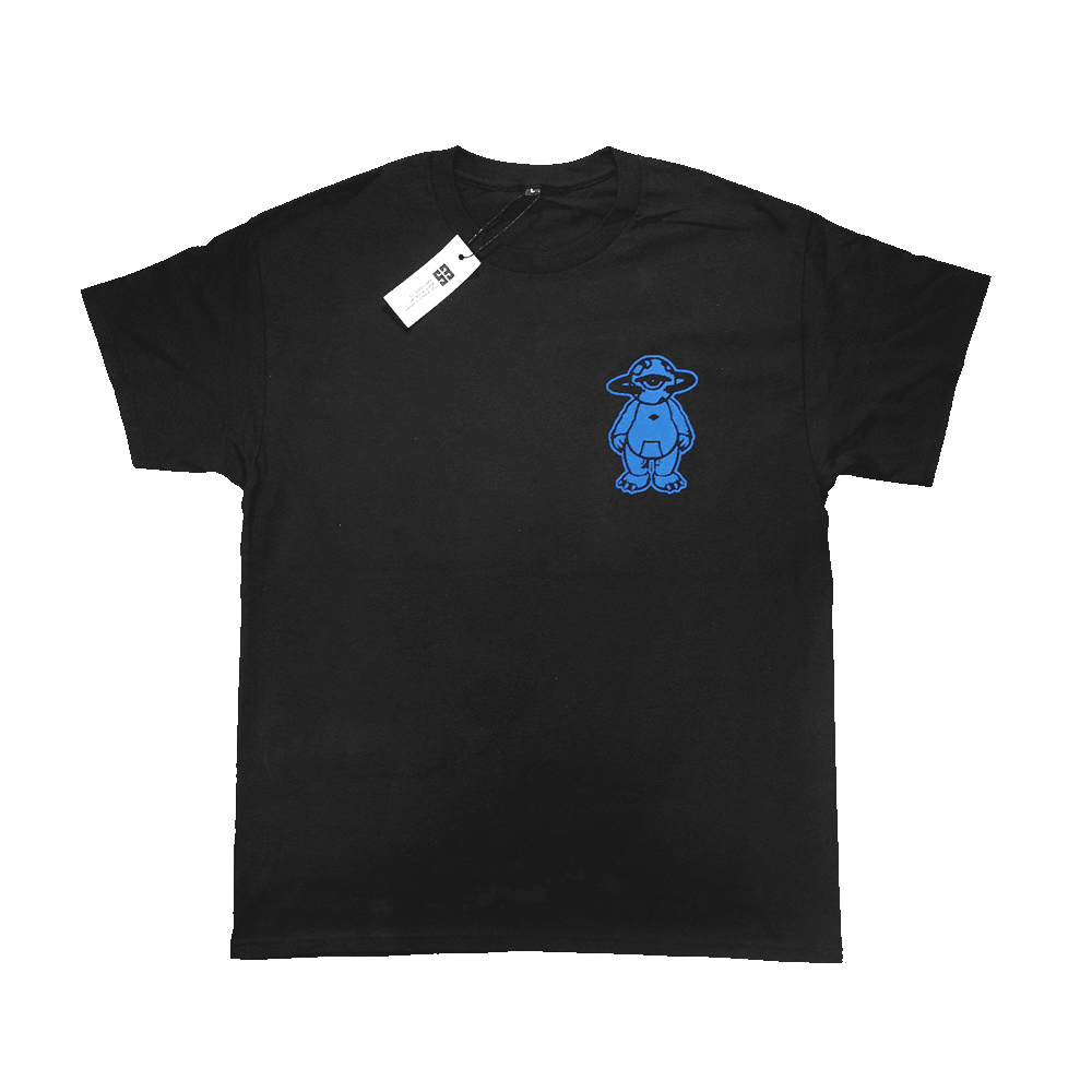 Earthside Mascot T - shirt Black/Blue - Earthside