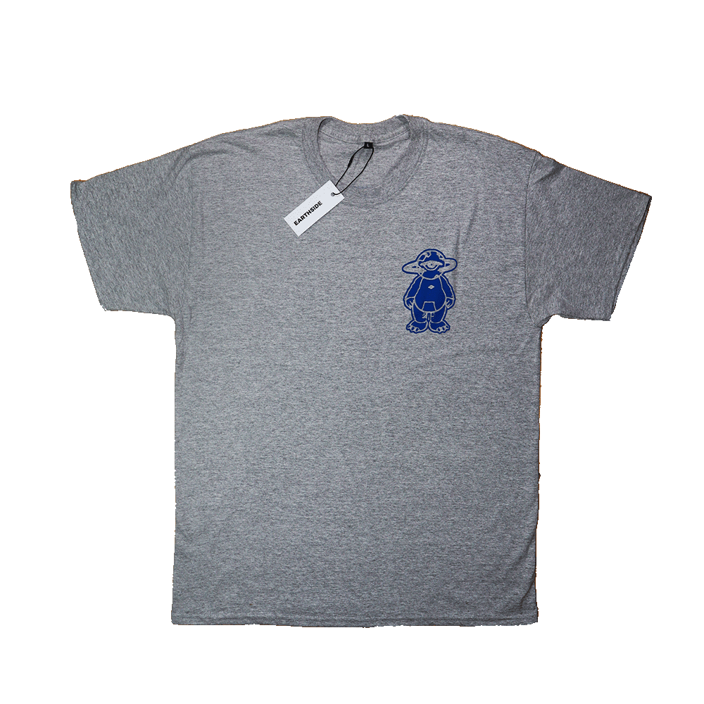 Earthside Mascot T - shirt Grey/Blue - Earthside