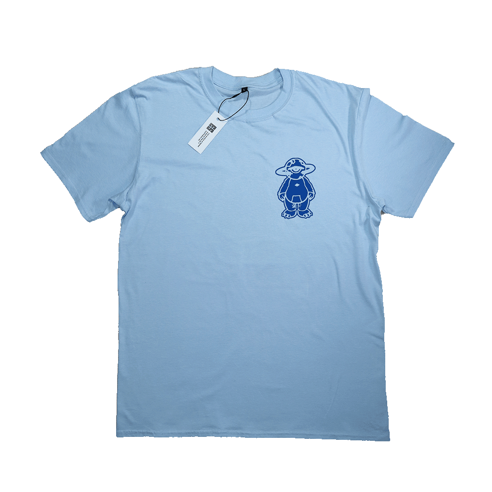 Earthside Mascot T - shirt Light Blue/Blue - Earthside