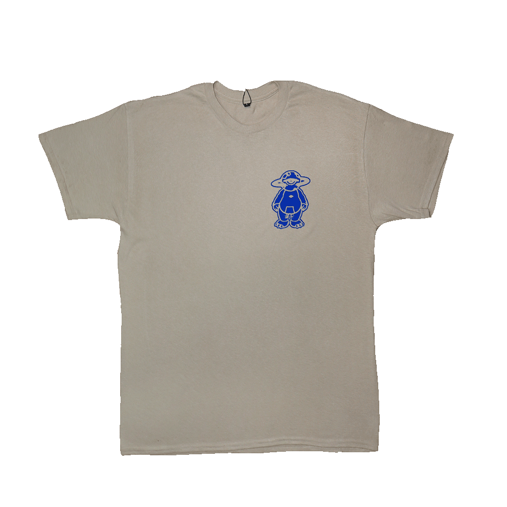 Earthside Mascot T - shirt Sand/Blue - Earthside