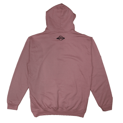 Star Logo Hoodie Dusty Pink/Red - Earthside