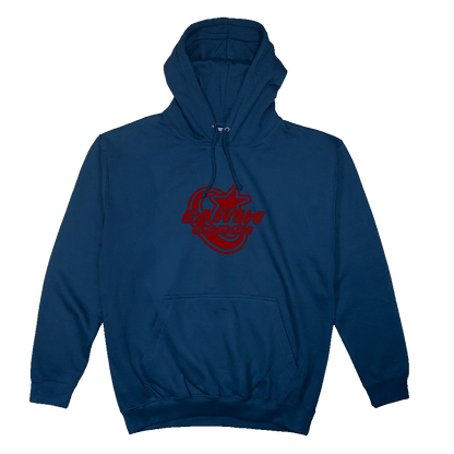 Star Logo Hoodie Navy/Red - Earthside