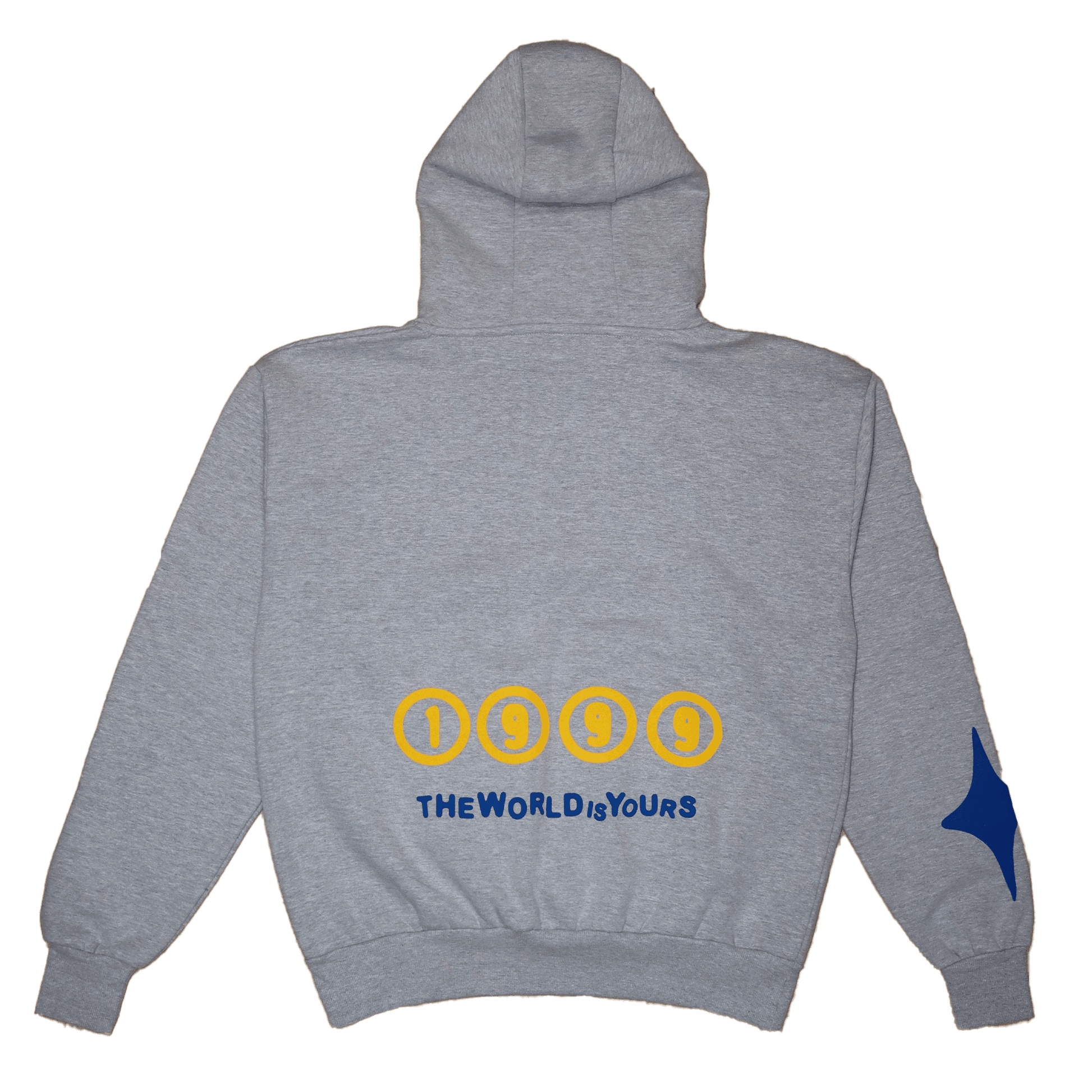 Stars on Earth Heavyweight Hoodie - Grey - Earthside